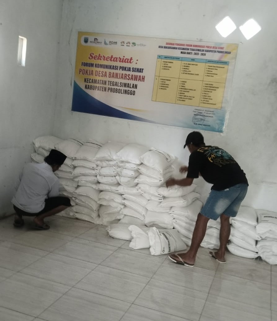 Bantuan Beras Bulog Tiba di Desa